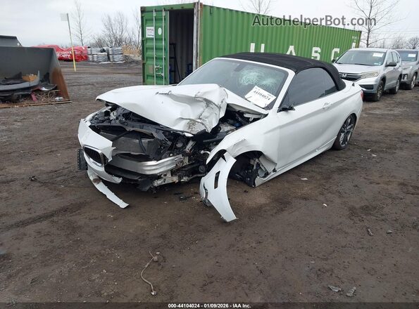 WBA2L1C36HV666710 2017 BMW M2 White Vista tres cuartos delantera izquierda