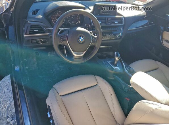 WBA2M9C35HV717660 2017 BMW 2 SERIES Blue Առջևի վահանակի տեսք