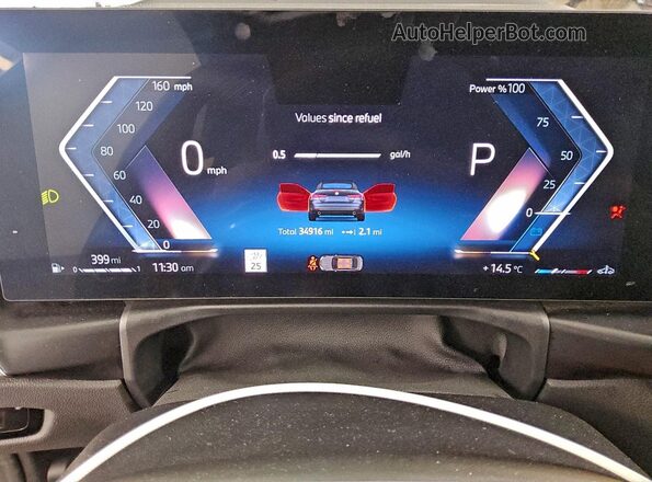 WBA33DB09SCT63291 2025 BMW 4 SERIES Silver Widok zestawu wskaźników