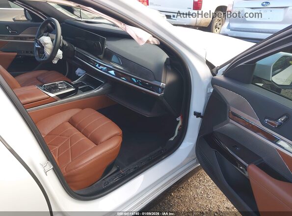WBA33EJ02PCM41408 2023 BMW 7 SERIES White წინა სალონის ხედი