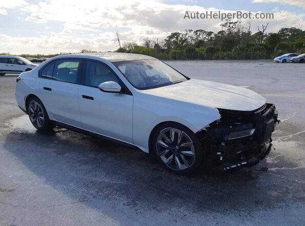 WBA33EJ07PCM12311 2023 BMW 7 SERIES White წინა მარჯვენა