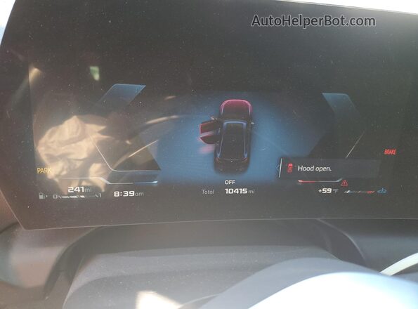 WBA33GG04S7S14886 2025 BMW M2 Blue Vista del cuadro de instrumentos