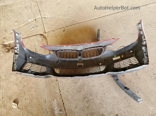 WBA3R5C51GK373650 2016 BMW 4 SERIES Red Engine compartment view