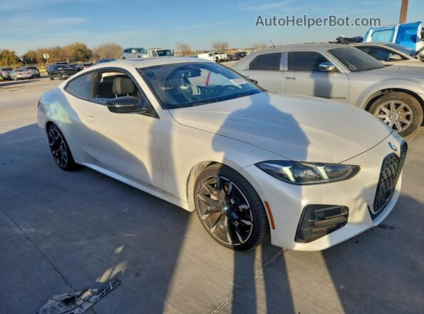 WBA43DA09SCT89458 2025 BMW 4 SERIES White წინა მარჯვენა