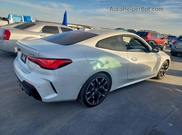 WBA43DA09SCT89458 2025 BMW 4 SERIES White უკანა მარჯვენა