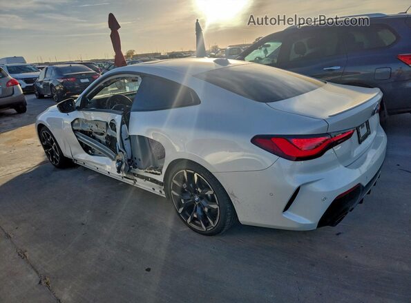 WBA43DA09SCT89458 2025 BMW 4 SERIES White უკანა მარცხენა