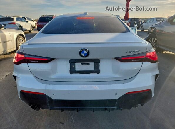 WBA43DA09SCT89458 2025 BMW 4 SERIES White უკანა ხედი