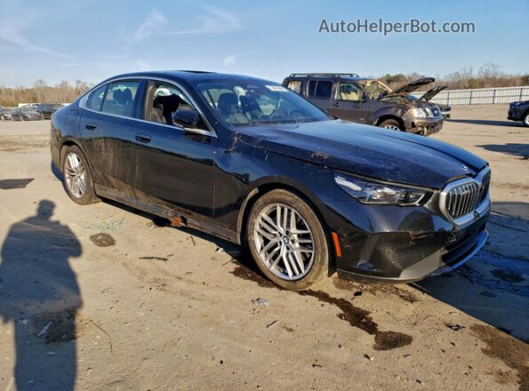 WBA43FJ02SCT94707 2025 BMW 5 SERIES Black Передня права чверть