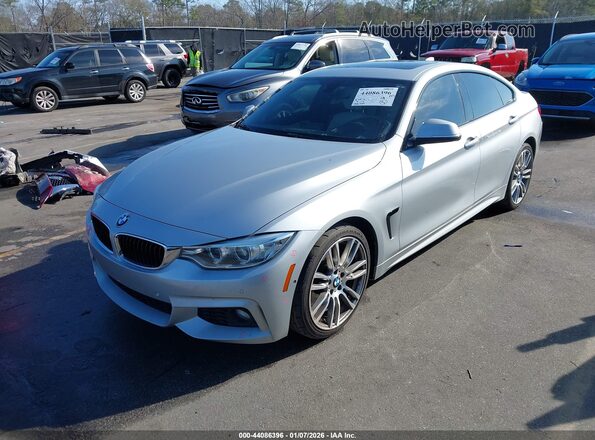 WBA4A9C53GGL87894 2016 BMW 4 SERIES Серебряный Передняя левая четверть