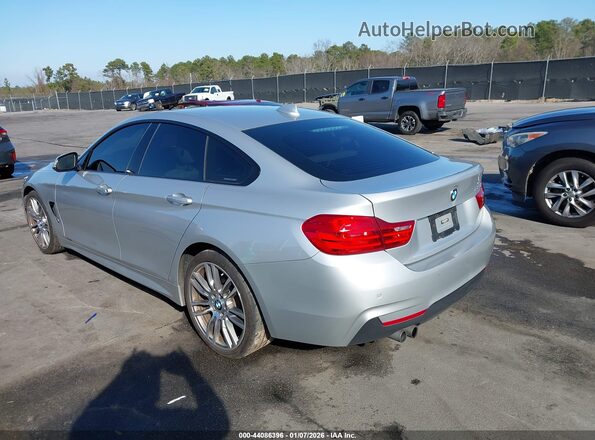 WBA4A9C53GGL87894 2016 BMW 4 SERIES Серебряный Задняя левая четверть