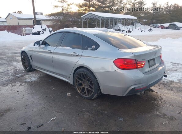 WBA4C9C55GG136515 2016 BMW 4 SERIES Серебряный Задняя левая четверть