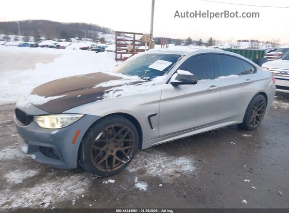 WBA4C9C55GG136515 2016 BMW 4 SERIES Серебряный Передняя левая четверть