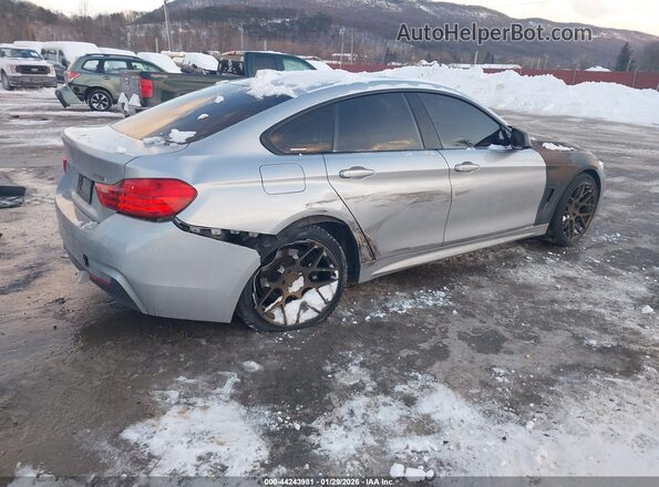WBA4C9C55GG136515 2016 BMW 4 SERIES Серебряный Задняя правая четверть