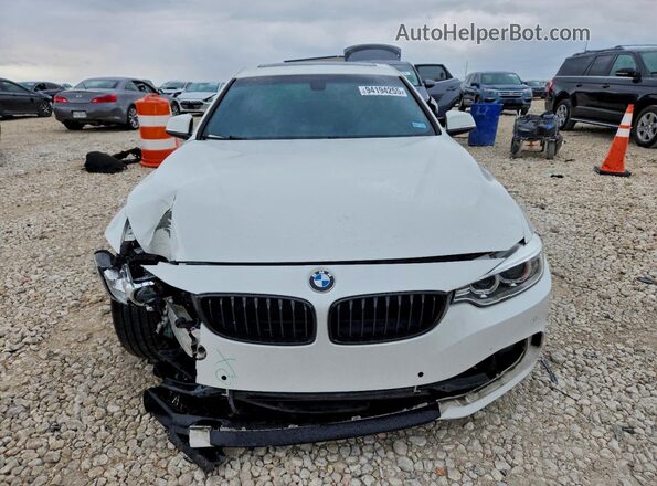 WBA4E3C52HG186748 2017 BMW 4 SERIES White Widok z przodu