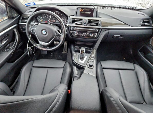 WBA4E3C52HG186748 2017 BMW 4 SERIES White Widok deski rozdzielczej
