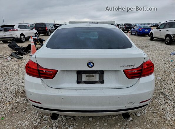 WBA4E3C52HG186748 2017 BMW 4 SERIES White Widok z tyłu