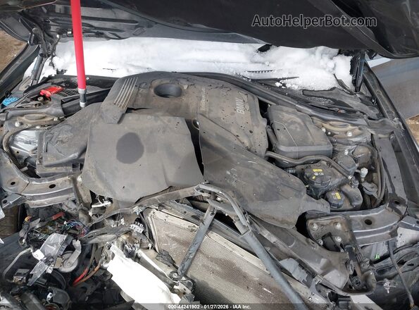 WBA4F7C59HG786008 2017 BMW 4 SERIES Black Widok z tyłu