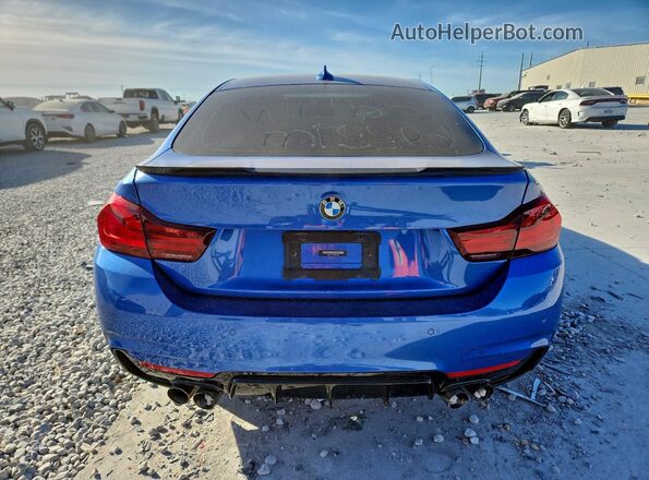 WBA4J1C00LBU67604 2020 BMW 4 SERIES Blue Հետևի տեսք