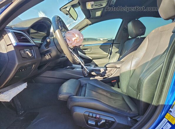 WBA4J1C00LBU67604 2020 BMW 4 SERIES Blue Սալոնի դիմացի տեսք
