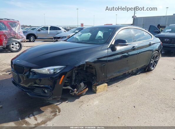 WBA4J1C0XLCD72125 2020 BMW 4 SERIES Black წინა მარცხენა ხედი სამი მეოთხედიდან