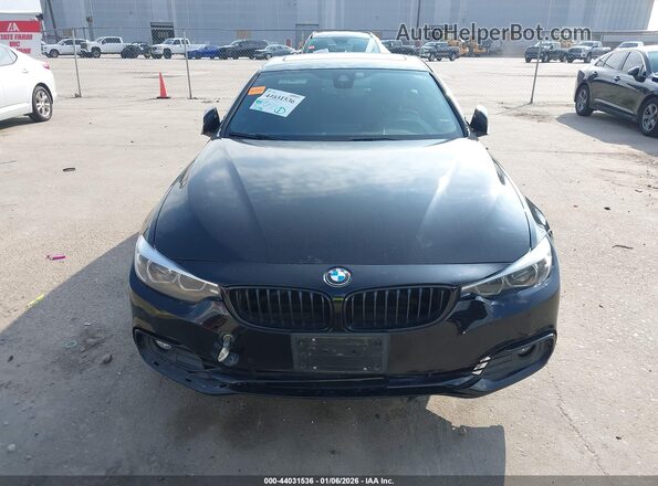 WBA4J1C0XLCD72125 2020 BMW 4 SERIES Black უკანა სალონის ხედი