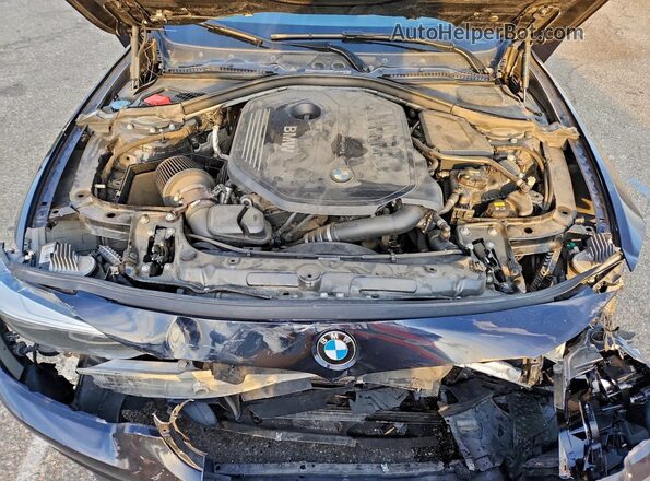 WBA4J5C57JBF07258 2018 BMW 4 SERIES Черный Вид задней части салона
