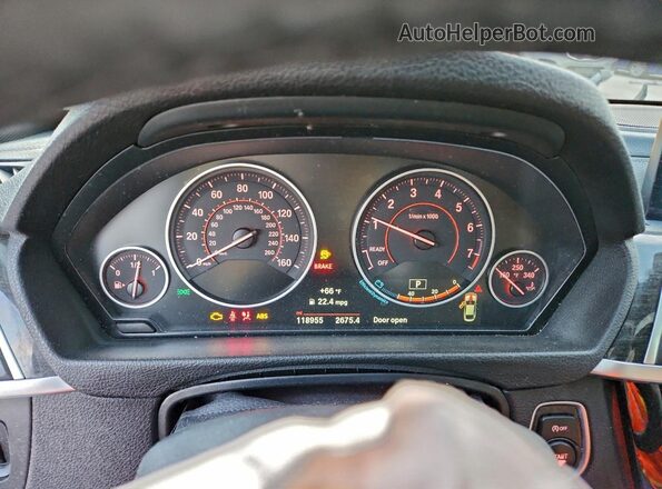 WBA4J5C57JBF07258 2018 BMW 4 SERIES Черный Вид щитка приборов