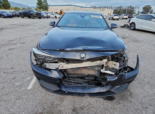 WBA4J5C57JBF07258 2018 BMW 4 SERIES Черный Вид спереди