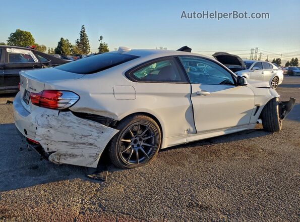 WBA4P1C50HK522277 2017 BMW 4 SERIES White Tył prawy
