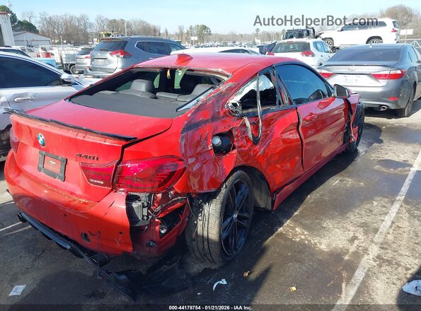 WBA4P3C59HK528445 2017 BMW 7 SERIES Red Widok z przodu