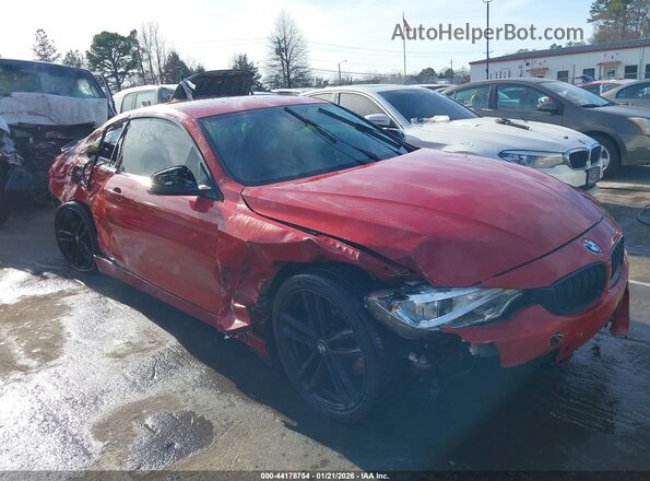 WBA4P3C59HK528445 2017 BMW 7 SERIES Red Widok wnętrza z tyłu