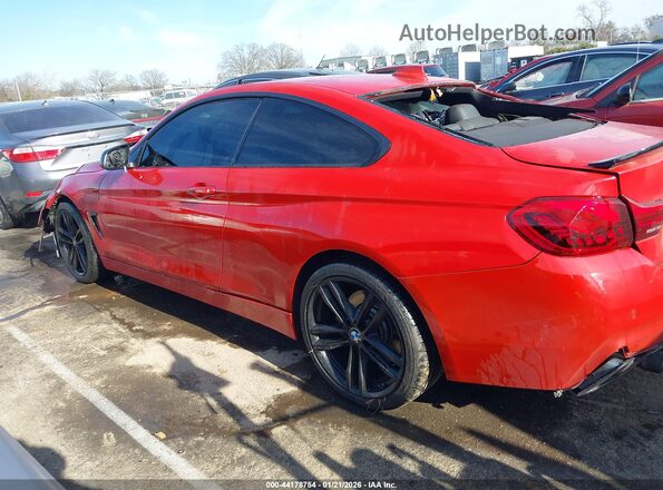 WBA4P3C59HK528445 2017 BMW 7 SERIES Red Widok wnętrza 360 stopni