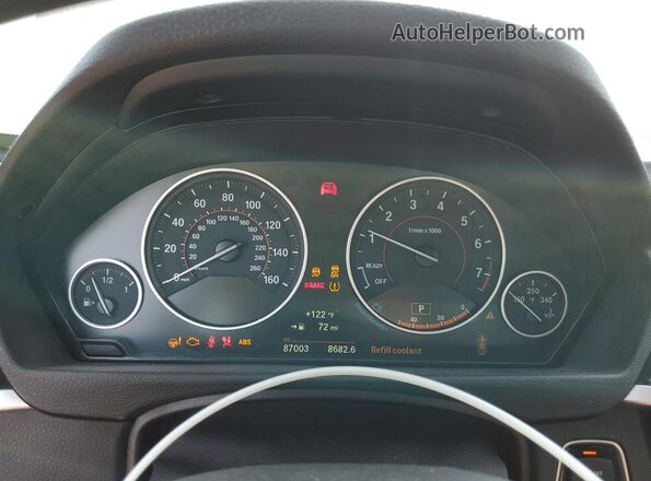 WBA4W5C07LFJ66944 2020 BMW 4 SERIES White Вид щитка приладів