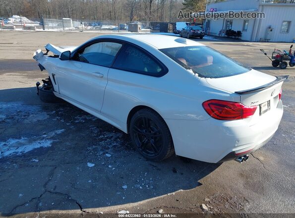 WBA4W5C51KAE43825 2019 BMW 4 SERIES White Rear left