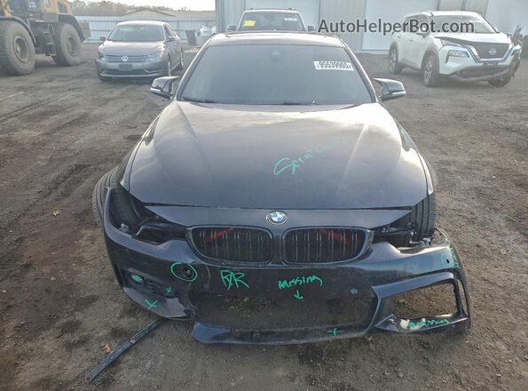 WBA4W5C5XJAA49626 2018 BMW 4 SERIES Black Widok z przodu