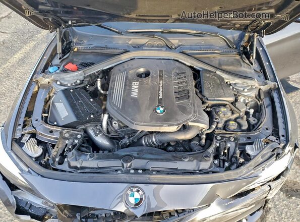 WBA4W9C09LFJ86670 2020 BMW 4 SERIES Gray Rear interior view