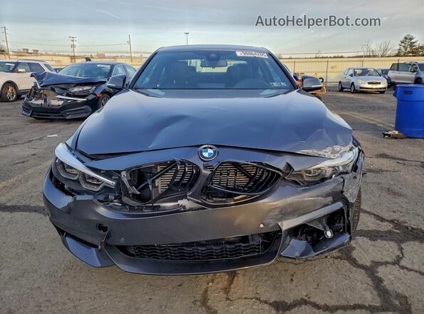 WBA4W9C09LFJ86670 2020 BMW 4 SERIES Gray Front view
