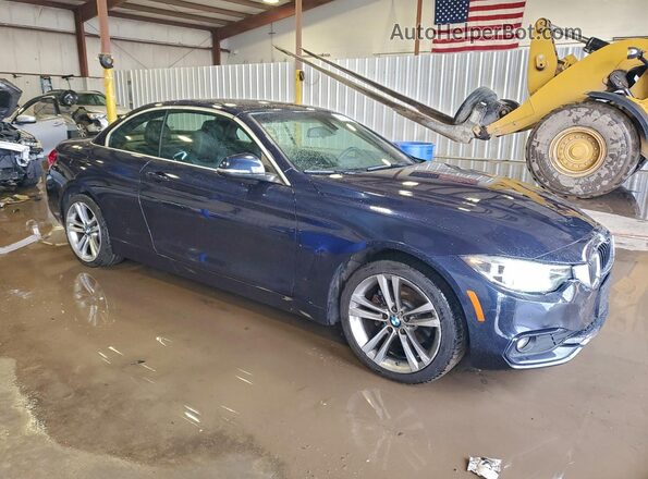 WBA4Z3C55JEC47874 2018 BMW 4 SERIES Blue Delantero derecho