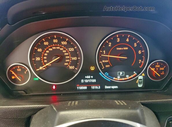 WBA4Z3C55JEC47874 2018 BMW 4 SERIES Blue Vista del cuadro de instrumentos