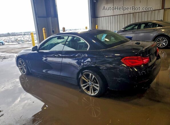WBA4Z3C55JEC47874 2018 BMW 4 SERIES Blue Trasero izquierdo