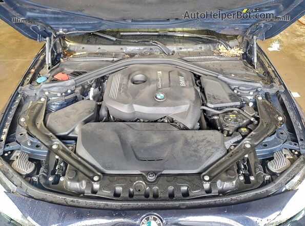 WBA4Z3C55JEC47874 2018 BMW 4 SERIES Blue Vista interior trasera