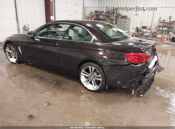 WBA4Z3C56KEN89543 2019 BMW 4 SERIES Бордовый Задняя левая четверть