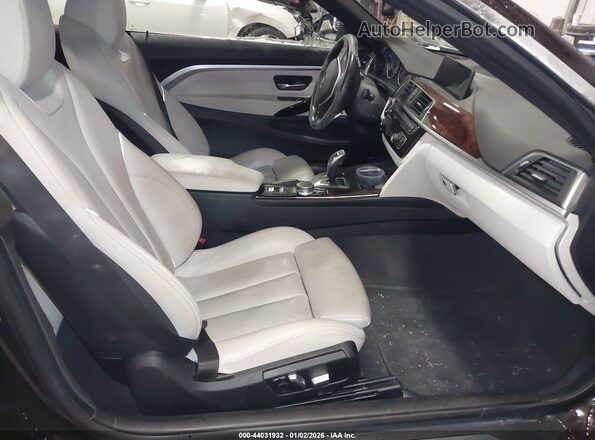 WBA4Z3C56KEN89543 2019 BMW 4 SERIES Бордовый Вид салона спереди