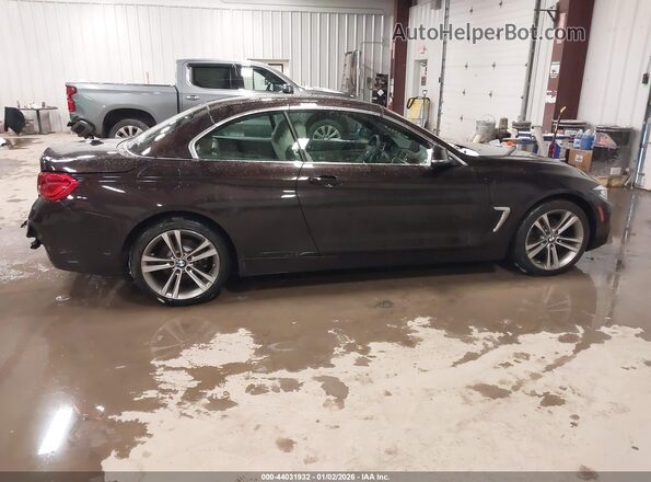 WBA4Z3C56KEN89543 2019 BMW 4 SERIES Бордовый Вид задней части салона