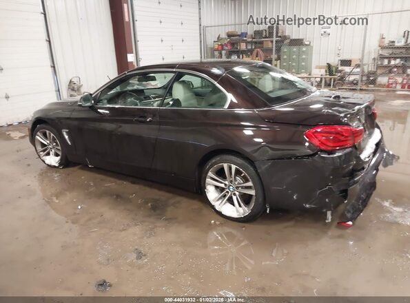 WBA4Z3C56KEN89543 2019 BMW 4 SERIES Бордовый Панорамный вид салона 360°