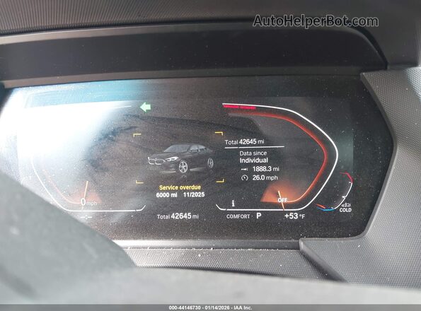 WBA53AK02P7M57682 2023 BMW 2 SERIES Black Vista de los asientos traseros