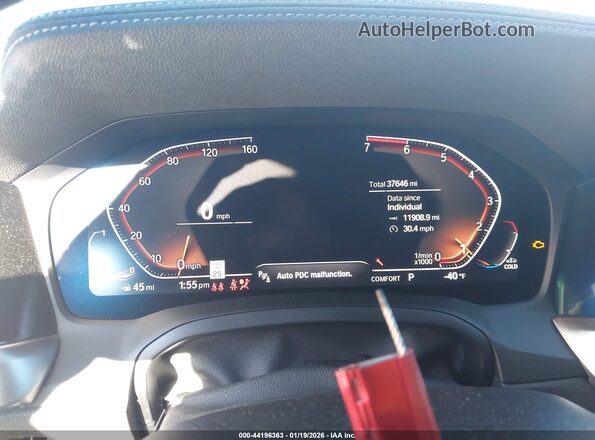 WBA53AP00MCG06735 2021 BMW 4 SERIES Black Vista de los asientos traseros