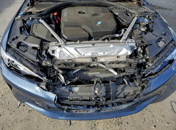 WBA53AP02MCF72233 2021 BMW 4 SERIES Teal Vista interior trasera