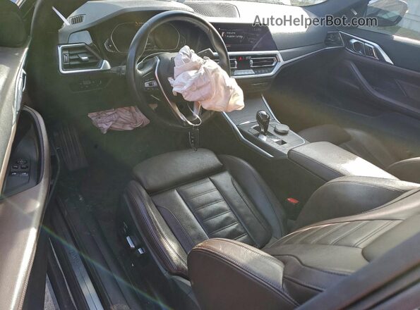 WBA53AP02MCF72233 2021 BMW 4 SERIES Teal Vista del salpicadero
