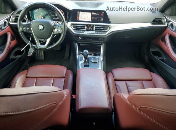 WBA53AP05MCF87504 2021 BMW 4 SERIES White Vista del salpicadero